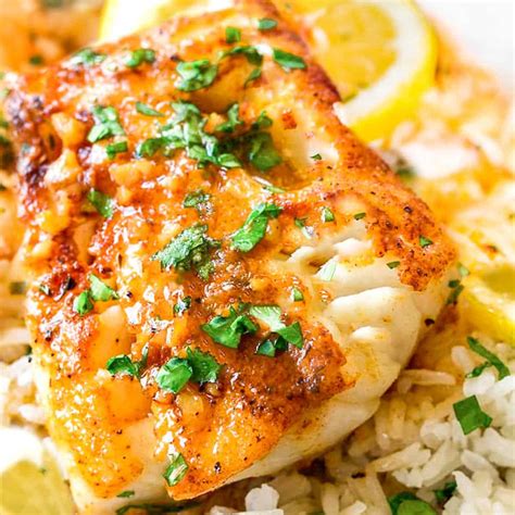 Buttered Fish Fillet Recipe .